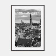 Copenhagen Photo B&W No 1 Poster