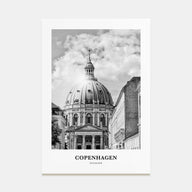 Copenhagen Portrait B&W No 2 Poster