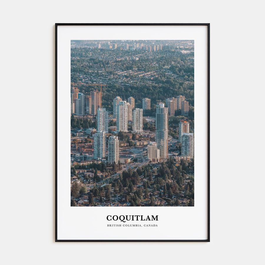 Coquitlam Portrait Color No 1 Poster