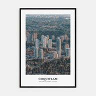 Coquitlam Portrait Color No 1 Poster