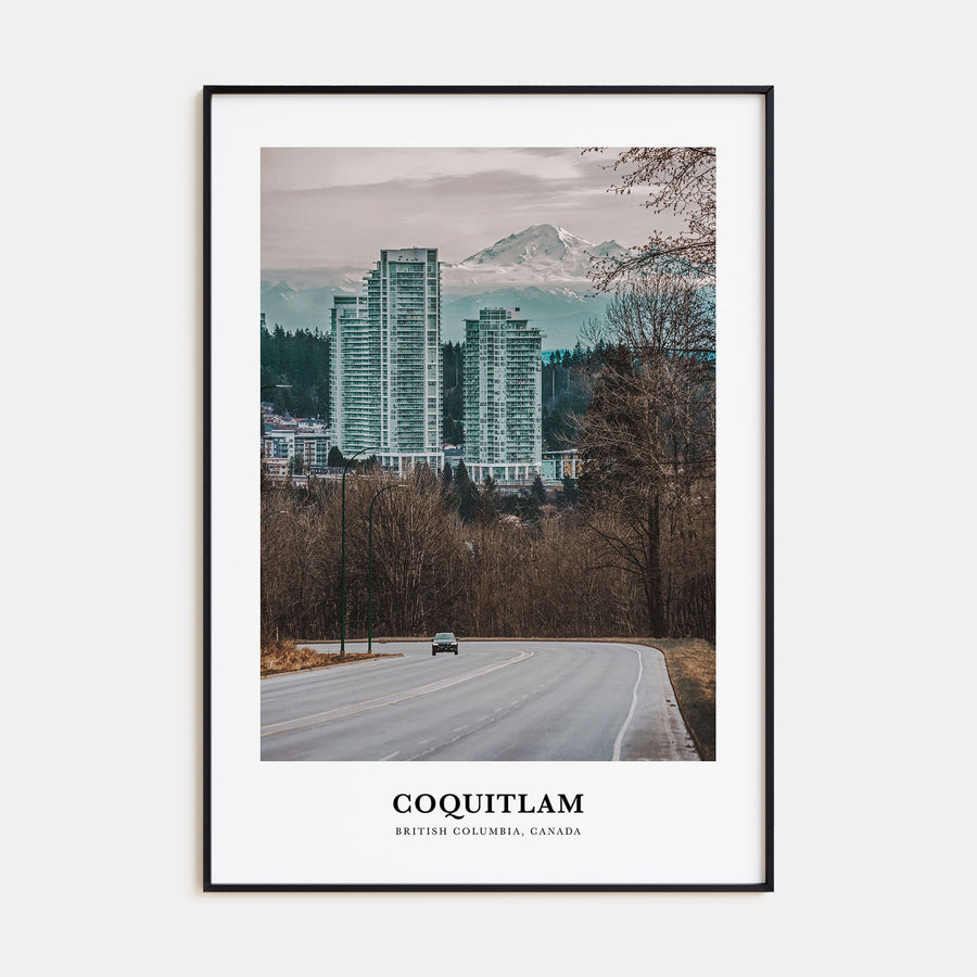 Coquitlam Portrait Color No 2 Poster