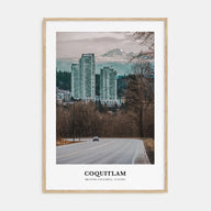 Coquitlam Portrait Color No 2 Poster