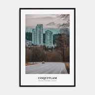 Coquitlam Portrait Color No 2 Poster