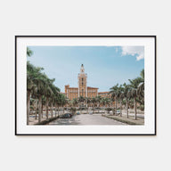 Coral Gables Landscape Color Poster