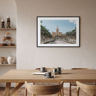 Coral Gables Landscape Color Poster