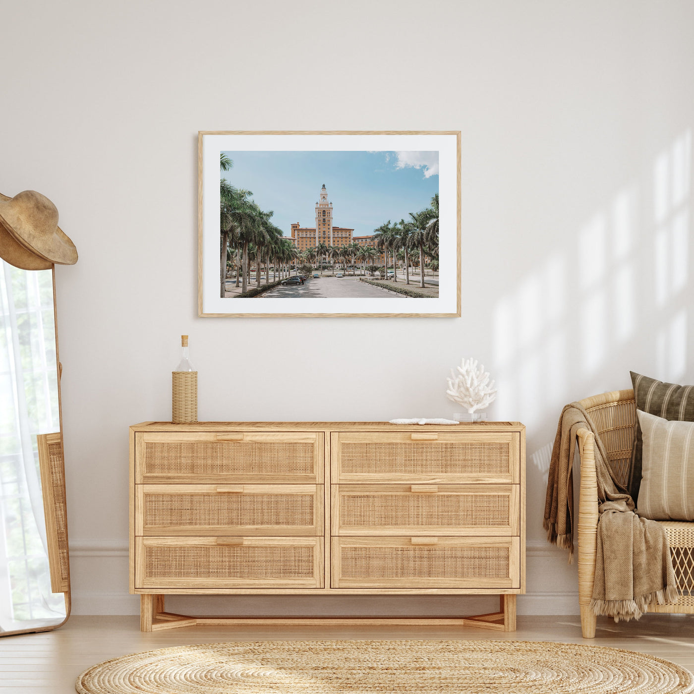 Coral Gables Landscape Color Poster