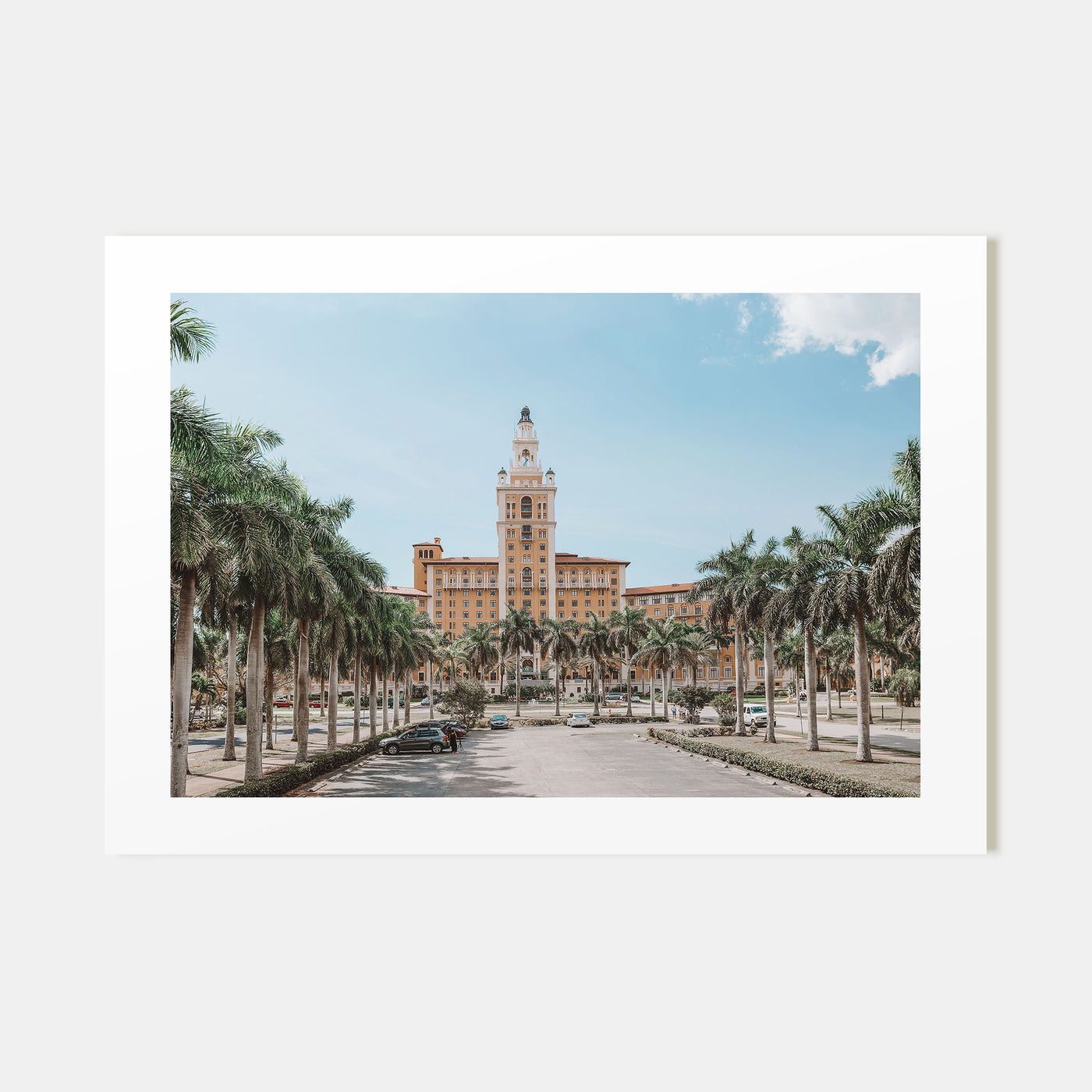 Coral Gables Landscape Color Poster
