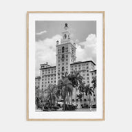 Coral Gables Photo B&W Poster