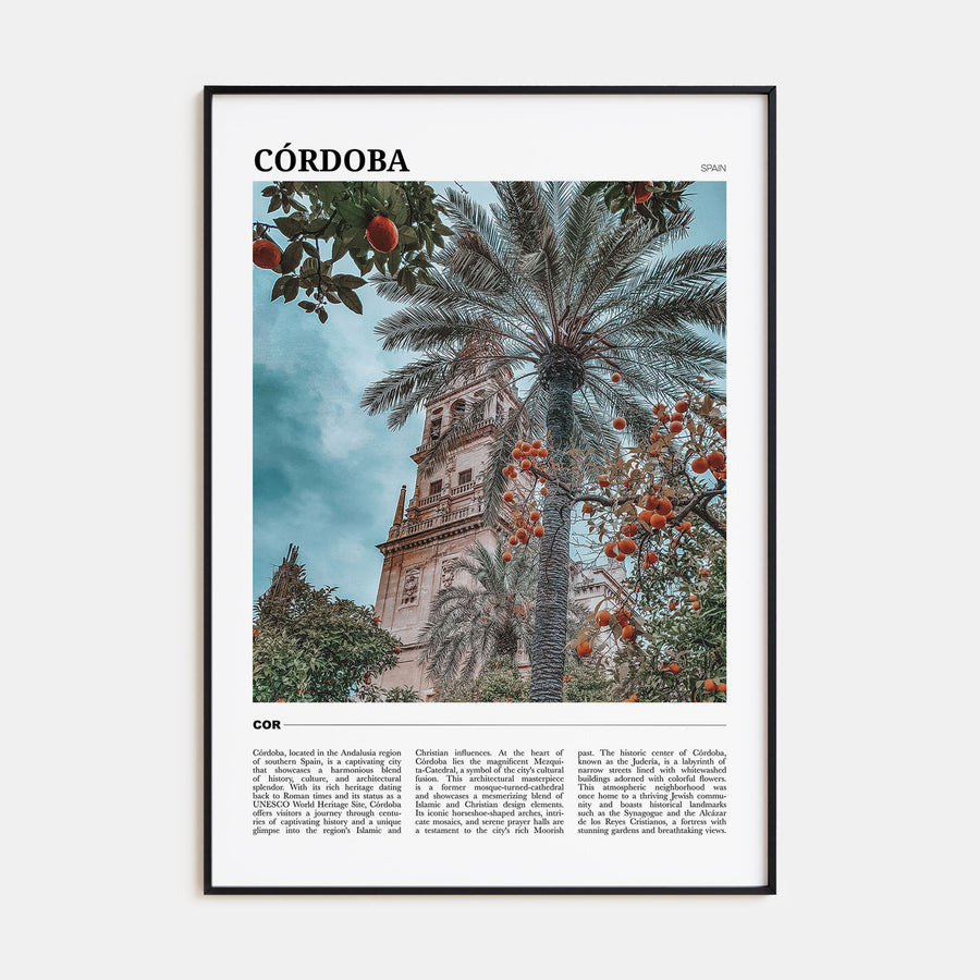 Córdoba, Spain Travel Color Poster