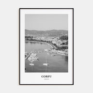 Corfu Portrait B&W Poster