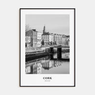 Cork Portrait B&W Poster