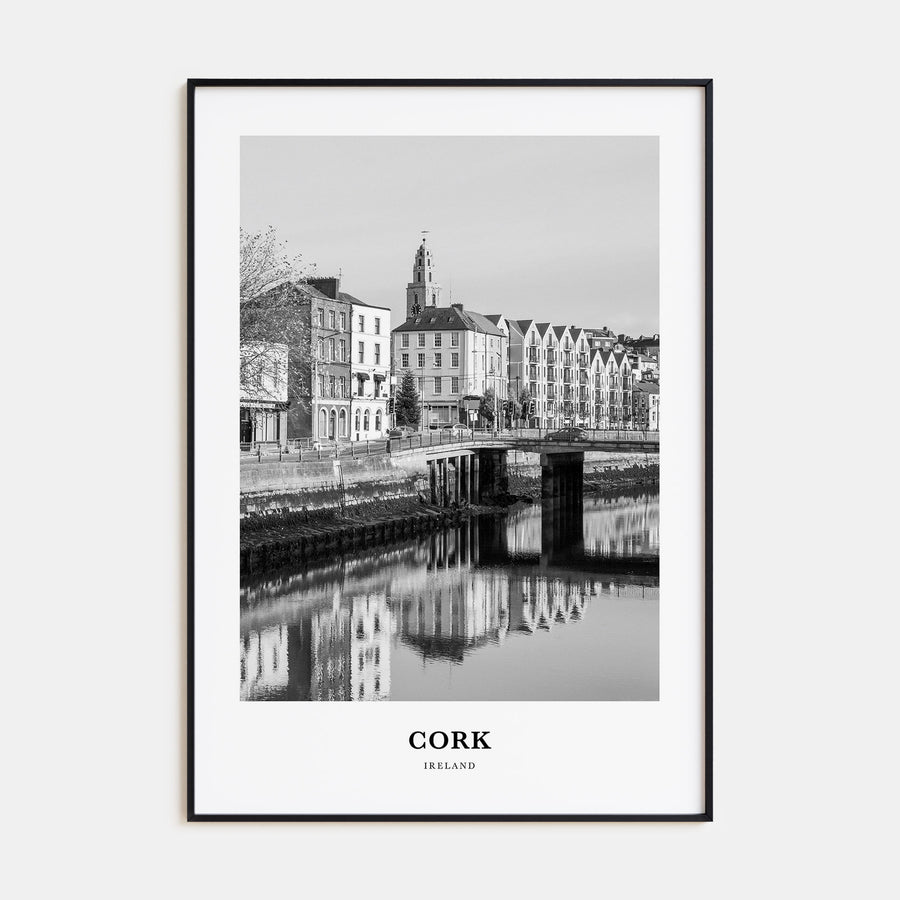 Cork Portrait B&W Poster