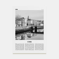 Cork Travel B&W Poster