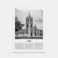 Coro Travel B&W Poster