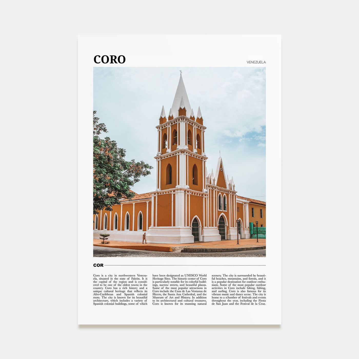 Coro Travel Color Poster