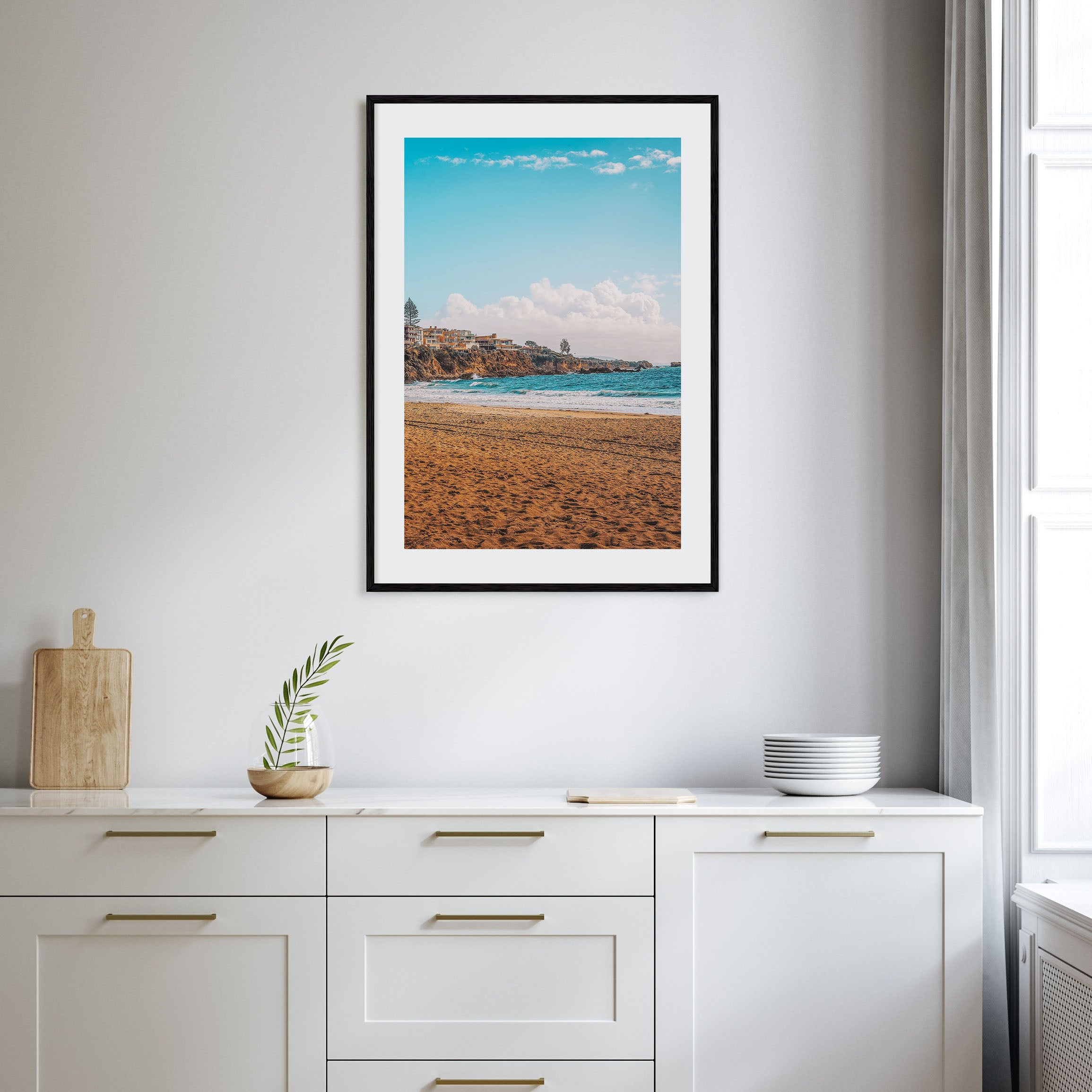 Corona del Mar Photo Color Poster