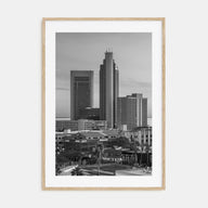 Corpus Christi Photo B&W Poster