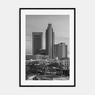 Corpus Christi Photo B&W Poster