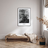 Corsica Portrait B&W Poster
