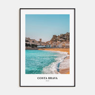 Costa Brava Portrait Color No 1 Poster