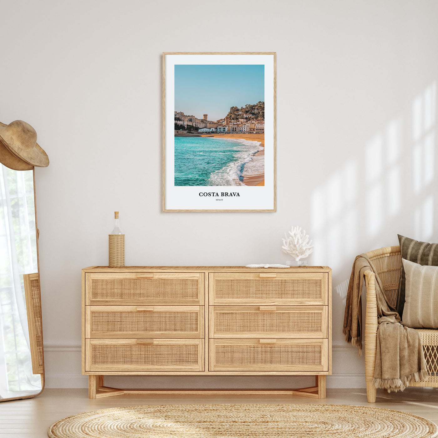 Costa Brava Portrait Color No 1 Poster