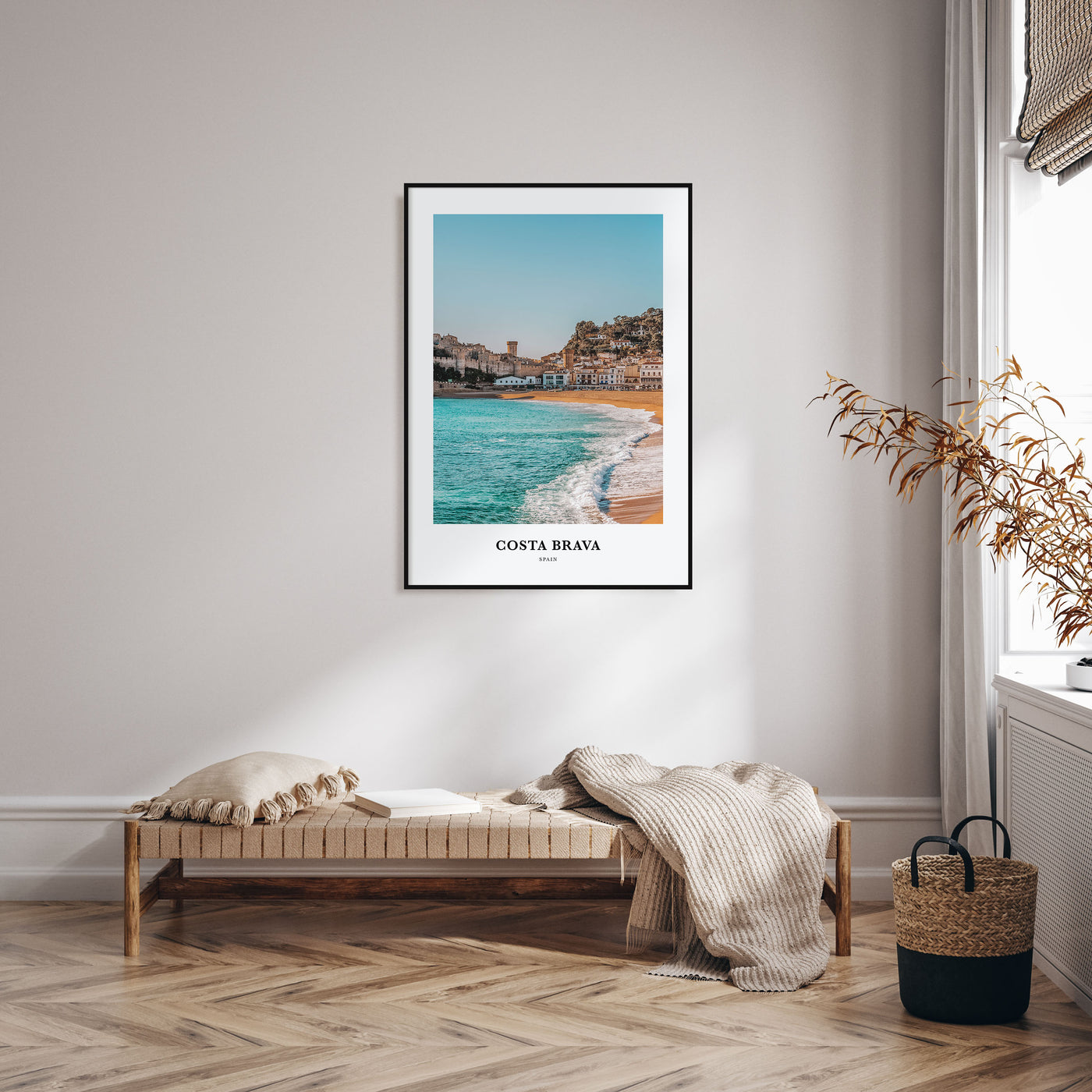 Costa Brava Portrait Color No 1 Poster