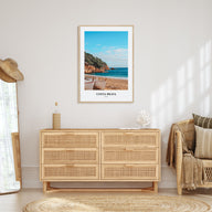 Costa Brava Portrait Color No 2 Poster