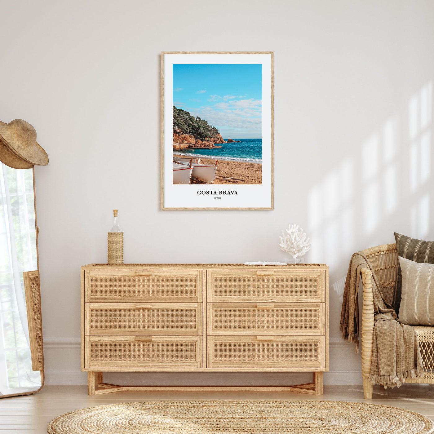 Costa Brava Portrait Color No 2 Poster
