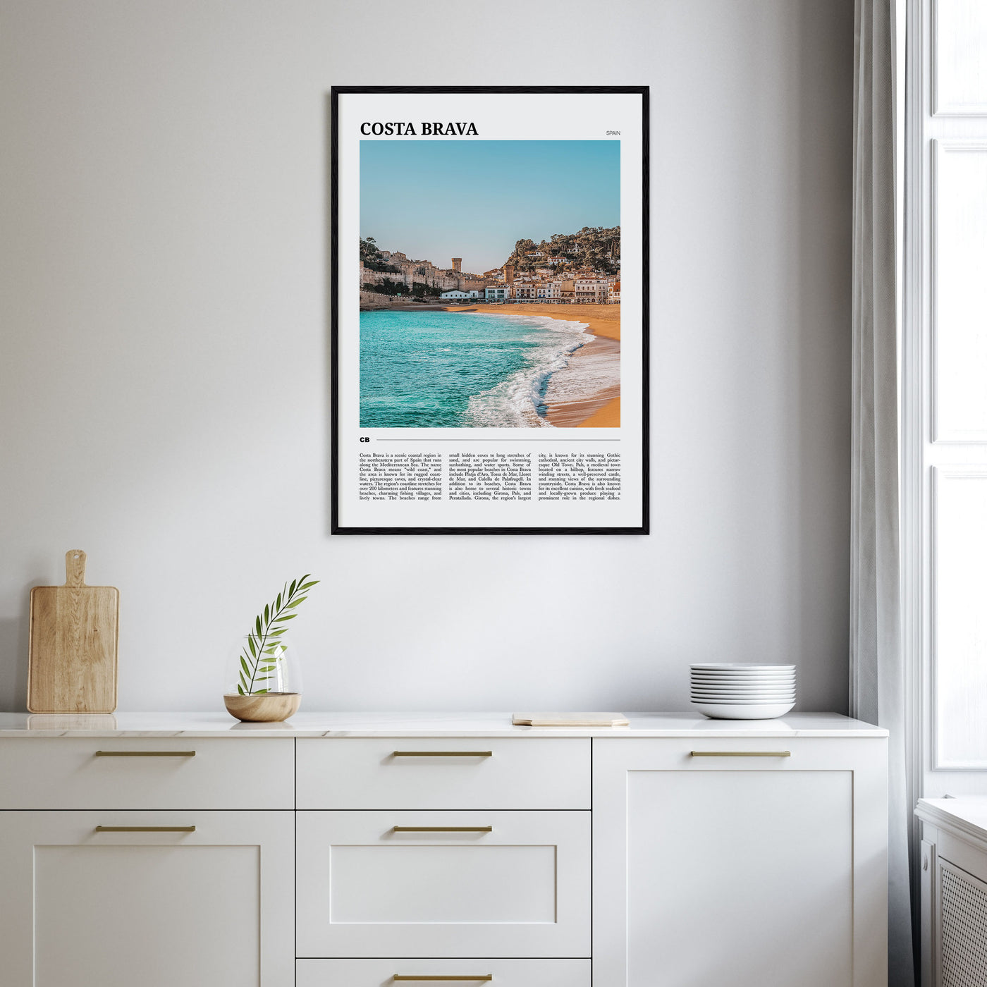 Costa Brava Travel Color No 1 Poster