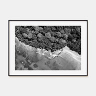 Costa Rica Landscape B&W Poster