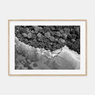 Costa Rica Landscape B&W Poster
