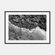 Costa Rica Landscape B&W Poster