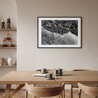 Costa Rica Landscape B&W Poster