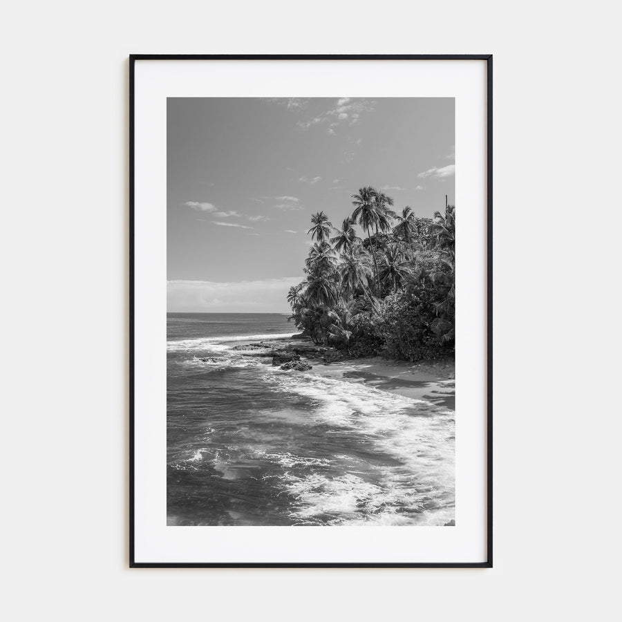 Costa Rica Photo B&W Poster