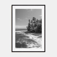 Costa Rica Photo B&W Poster