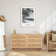 Costa Rica Portrait B&W No 1 Poster