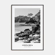 Costa Rica Portrait B&W No 2 Poster