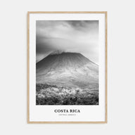 Costa Rica Portrait B&W No 3 Poster