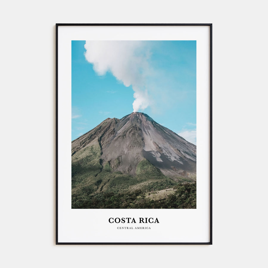 Costa Rica Portrait Color Poster