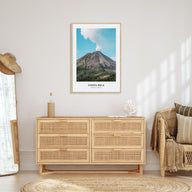 Costa Rica Portrait Color Poster