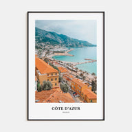 Cote d'Azur Portrait Color No 1 Poster
