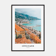 Cote d'Azur Portrait Color No 1 Poster