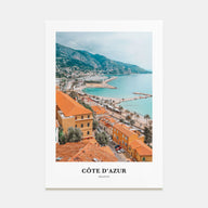 Cote d'Azur Portrait Color No 1 Poster
