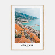 Cote d'Azur Portrait Color No 1 Poster