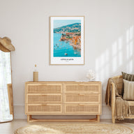 Cote d'Azur Portrait Color No 2 Poster