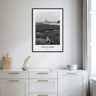 Côte d'Ivoire Portrait B&W Poster