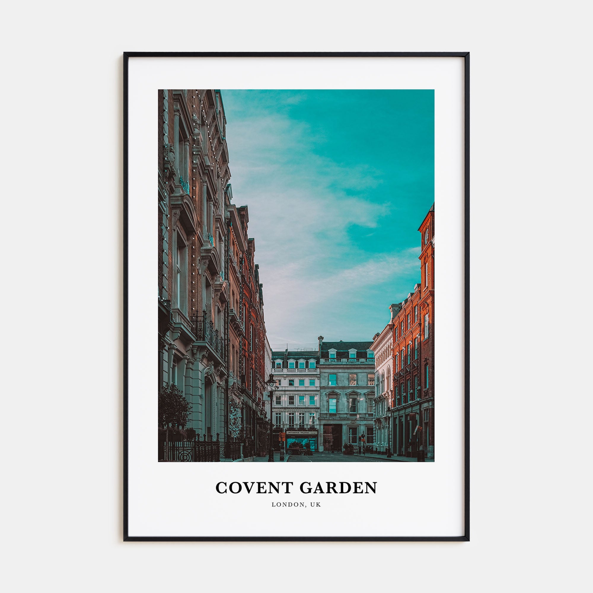 Covent Garden Portrait Color Poster