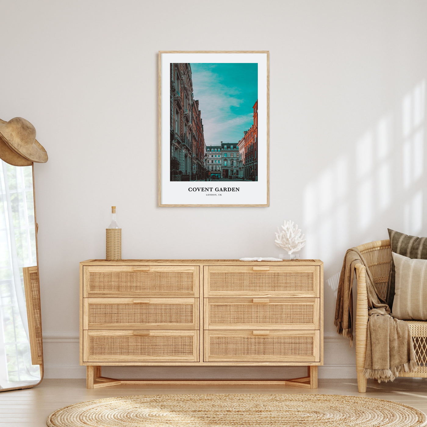 Covent Garden Portrait Color Poster