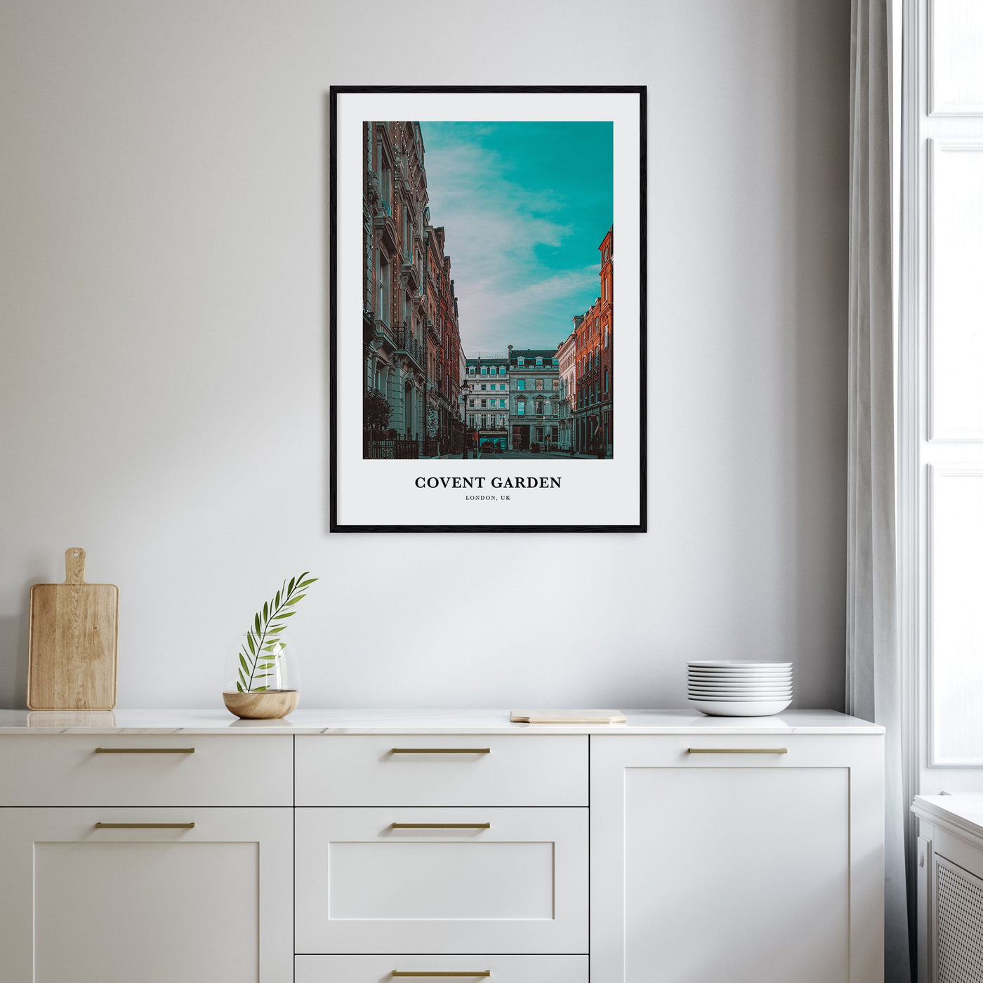 Covent Garden Portrait Color Poster