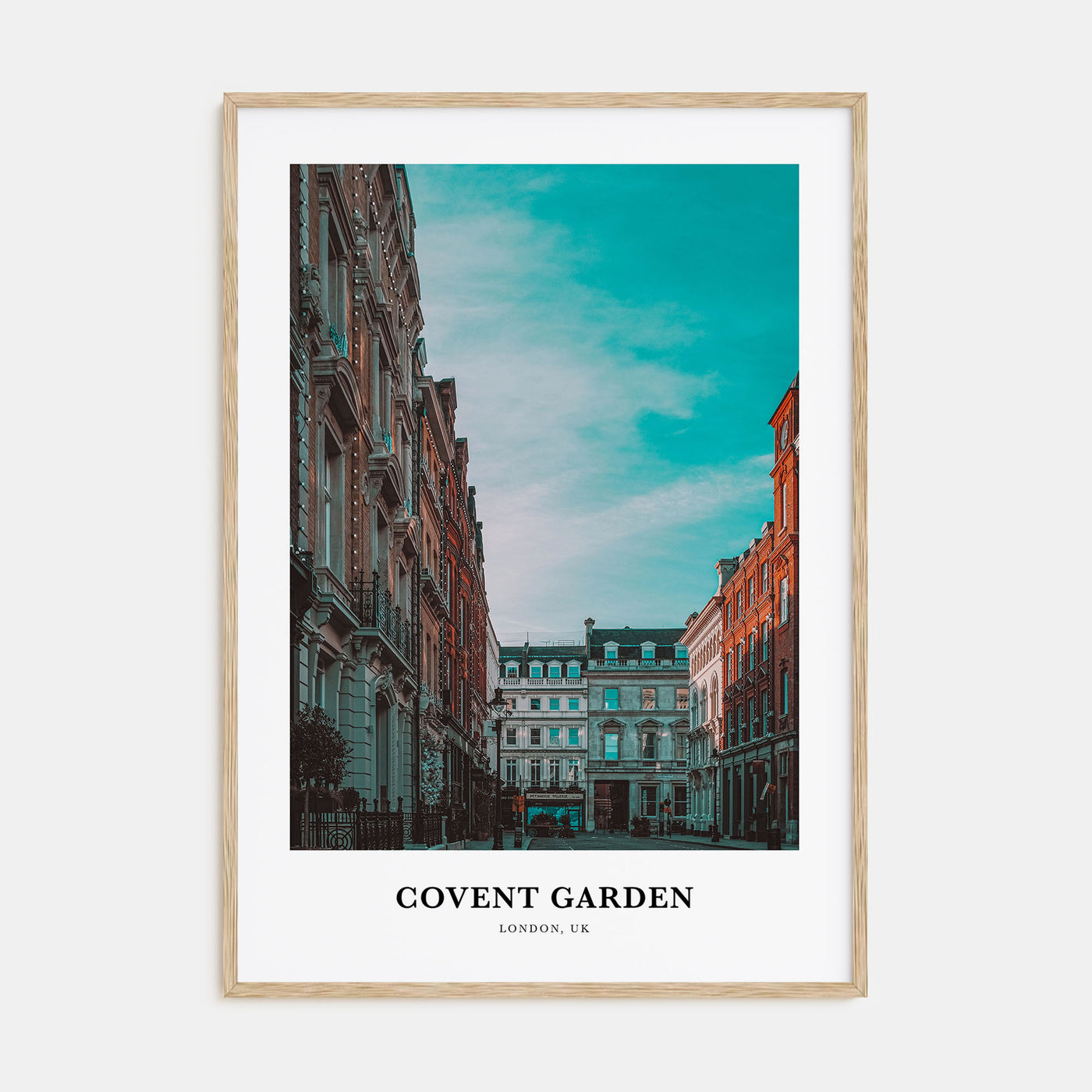 Covent Garden Portrait Color Poster